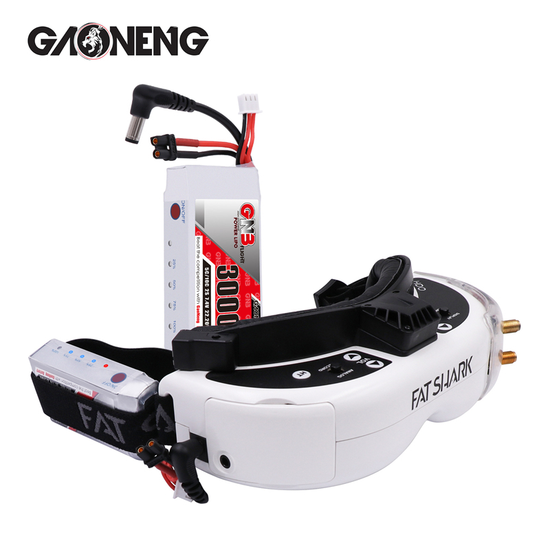 بطارية ليثيوم بوليمر GNB 2S 7. - مراجعة Skyzone Sky04X Pro Oled Fpv Goggles وسعره